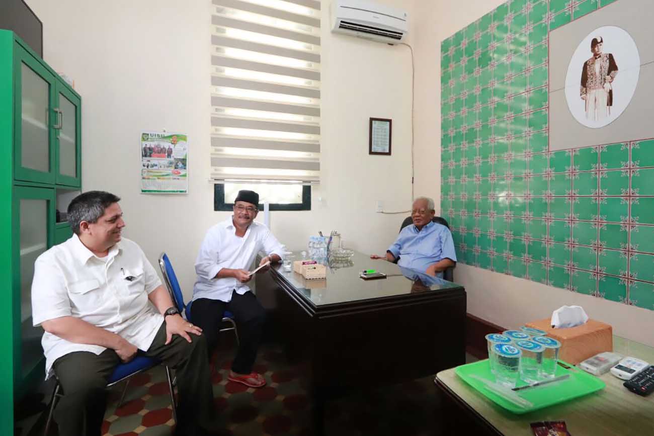 Djarot Terima Petuah di Mesjid Raya