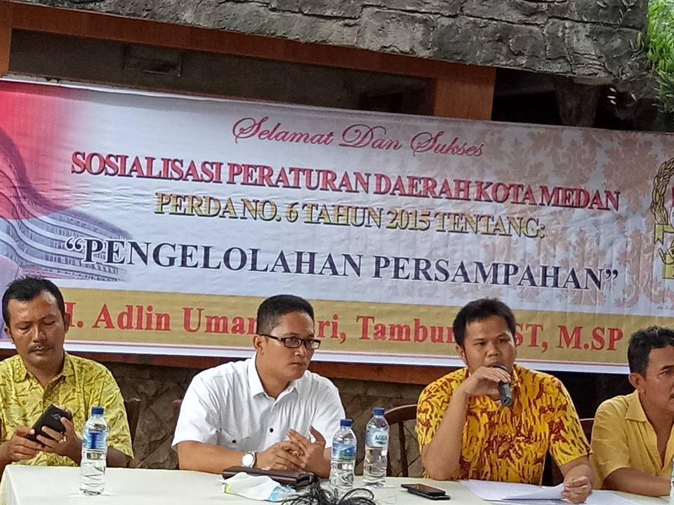 Adlin Umar Tambunan Ajak Masyarakat Peduli Kebersihan dan Sampah Ditukar Jadi Emas