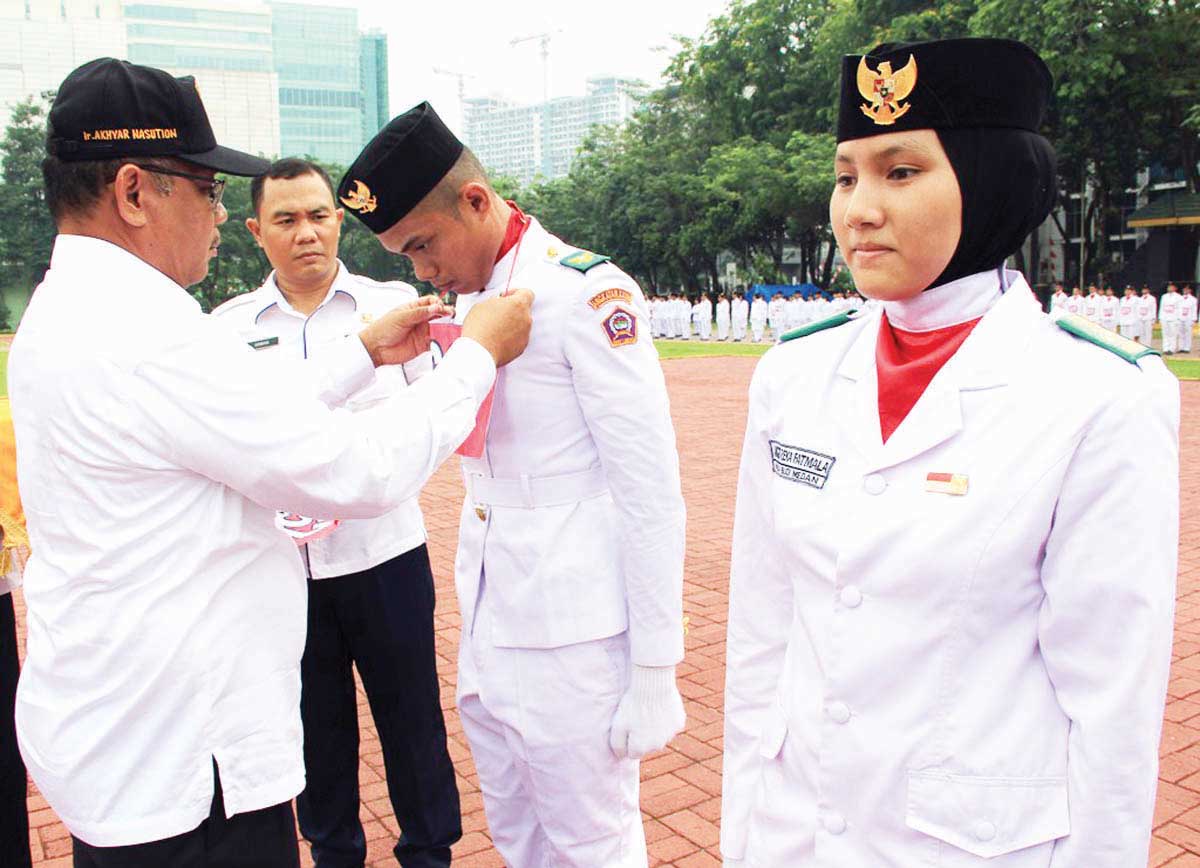 Walikota Buka Lomba Kreasi Gelar Aksi Paskibra