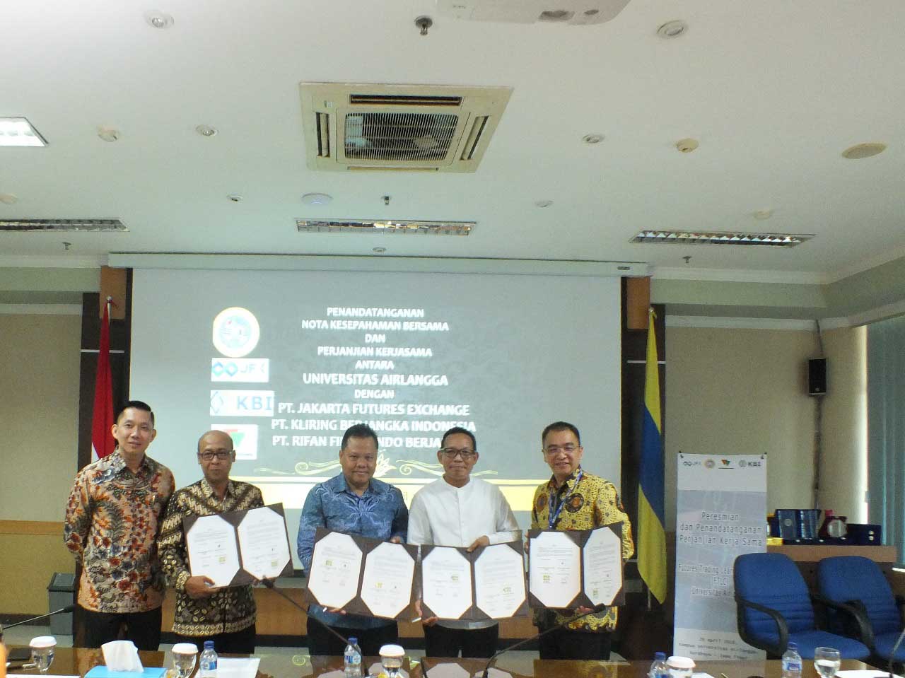 Universitas Airlangga Siapkan Wadah Edukasi dan Sosialisasi Industri Pedagangan Komoditi Berjangka