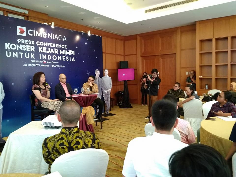 CIMB Niaga Gandeng NOAH di Konser Kejar Mimpi Untuk Indonesia, 1.200 Tiket Ludes Terjual
