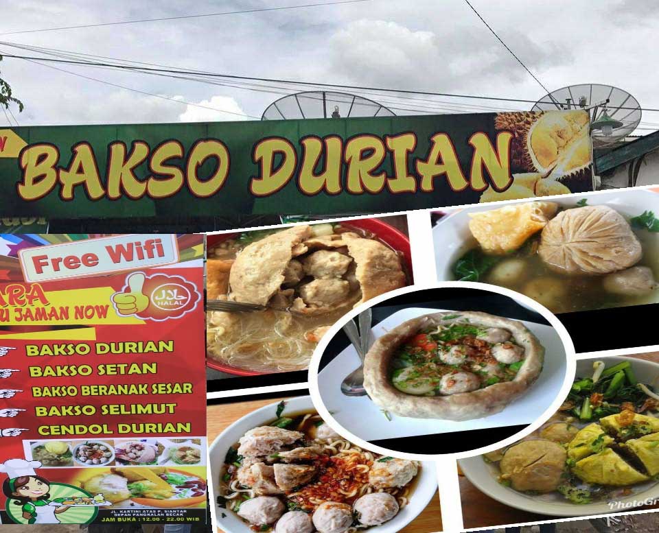 Yuk, Nyobain Bakso Durian di Siantar