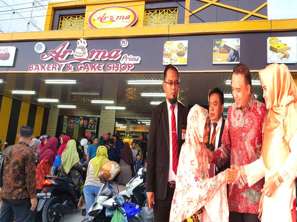 Grand Opening Aroma Bakery di Kisaran Membludak