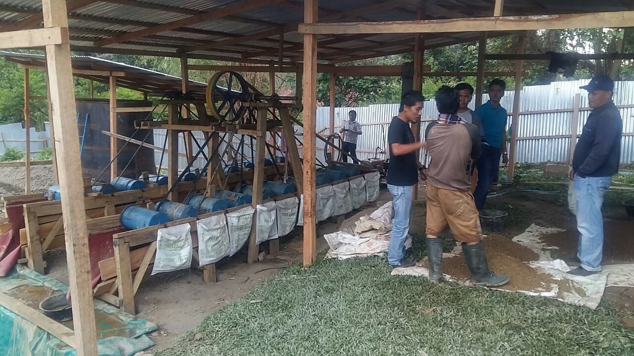 Polres Gayo Lues Amankan 4 Penambang Ilegal