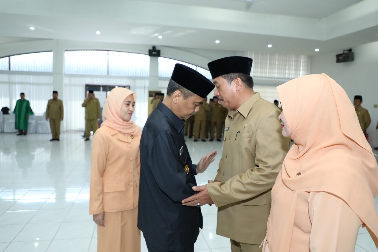 Bupati Asahan Lantik Taufik ZA Jadi Penjabat Sekda