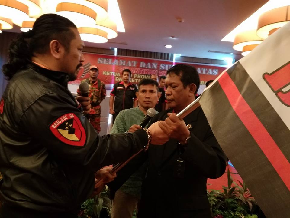 Pengurus DPD Brigade 08 Sumut 2018-2023 Dilantik, Zecky Alatas SH MH : Seluruh Kader Harus Bersinergi Ditengah Masyarakat