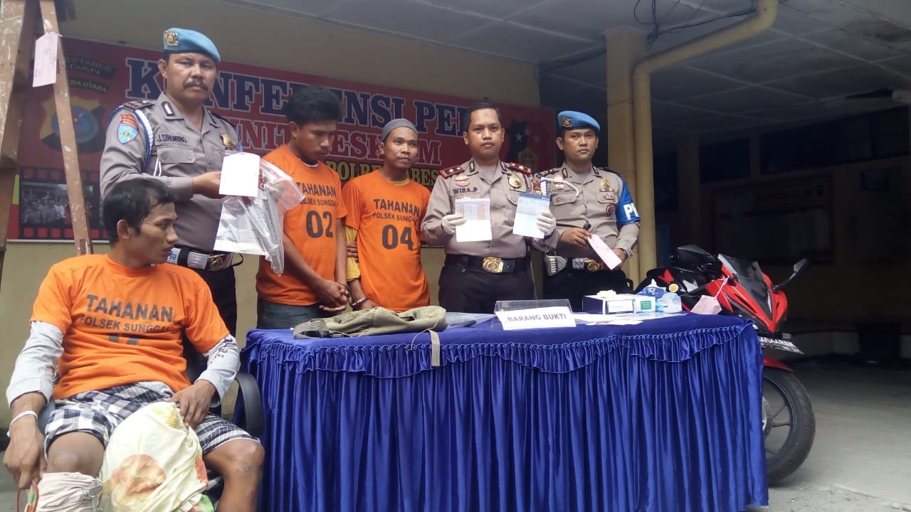Spesialis Bongkar Toko Digulung Polisi,  1 Dari 4 Tersangka Ditembak