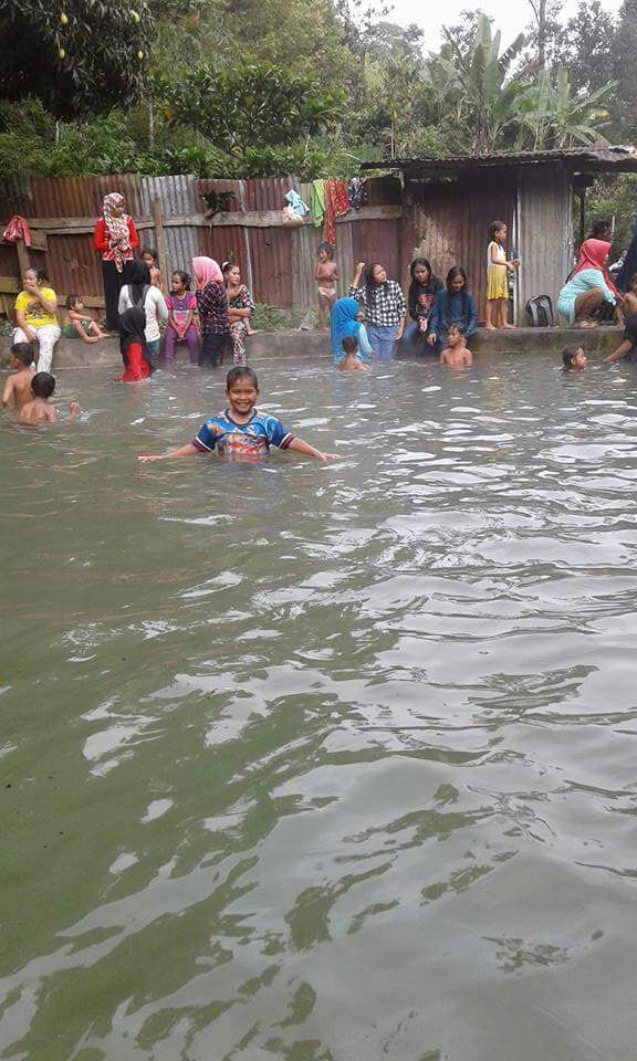 Mandi Megang, Pemandian Alam Air Panas Singah Mulo Ramai Pengunjung