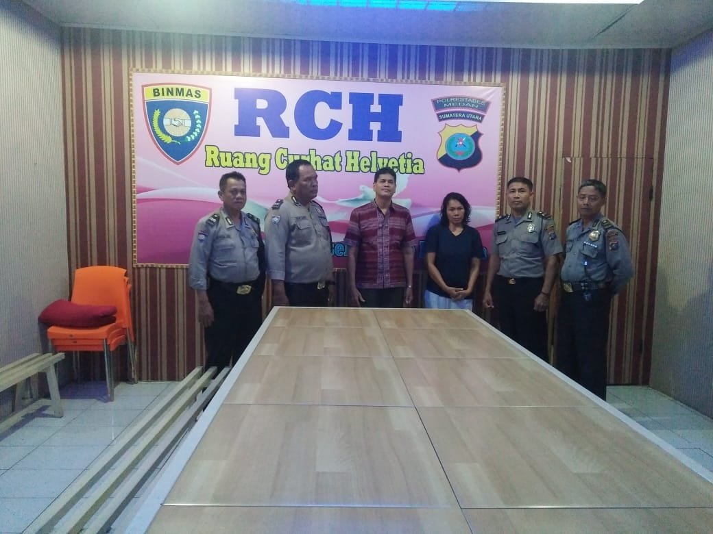 Polsek Medan Helvetia Problem Solving Pasutri Bertikai