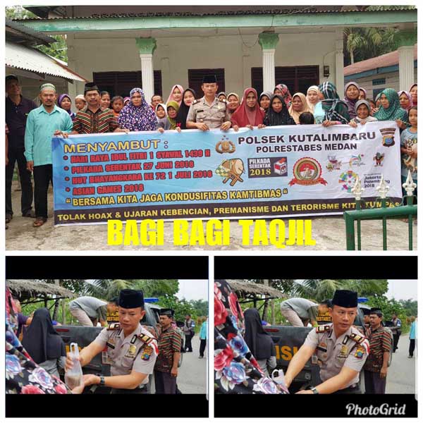 Cipta Kondisi Kondusif, Tim II Safari Ramadhan Polrestabes Medan Lakukan Ini di Wilkum Polsek Kutalimbaru