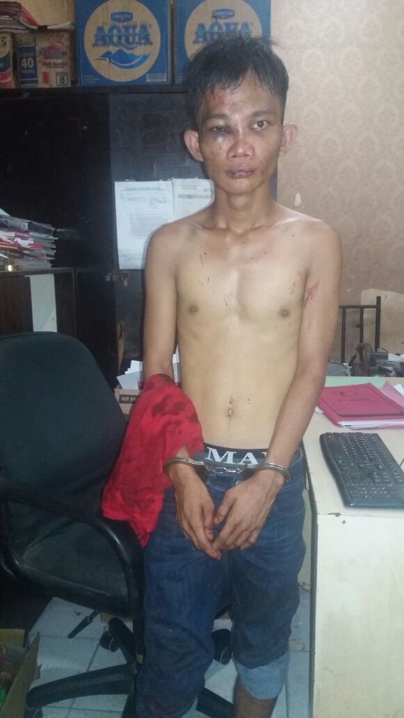 Polsek Percut Seituan Amankan Seorang TSK Pencuri Toko Modus Sebagai Pembeli