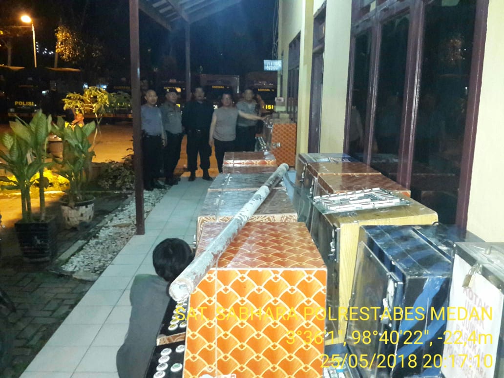 GKN di Mangkubumi, Polisi Ciduk 5 Orang dan Sita 45 Mesin Jackpot, Narkoba Berikut Alat Hisap Sabu