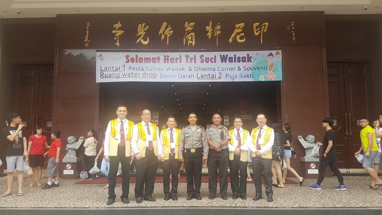 Perayaan Waisak, Polsek Medan Baru Amankan 25 Vihara