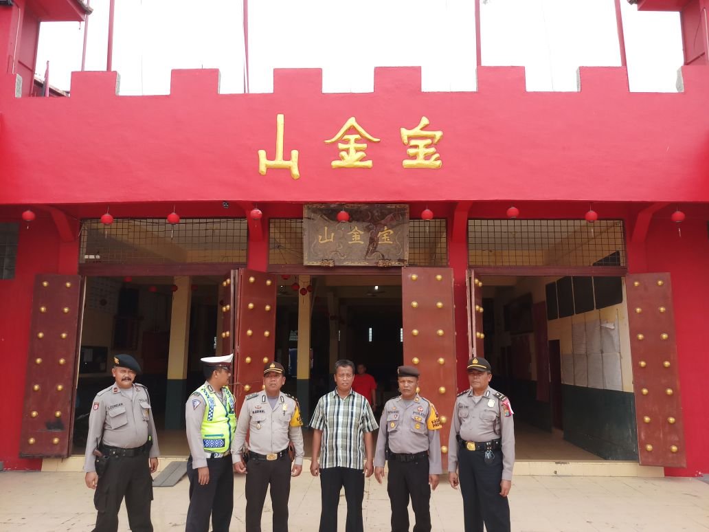 Polres Pelabuhan Belawan Perketat Keamaan di Sejumlah Vihara