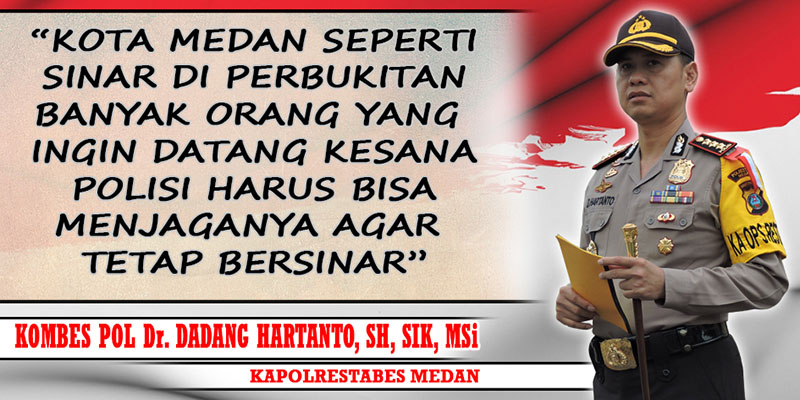 Koordinasi Tiga Pilar Kebangsaan, Kapolrestabes, Dandim 02/01 jadi Pembicara