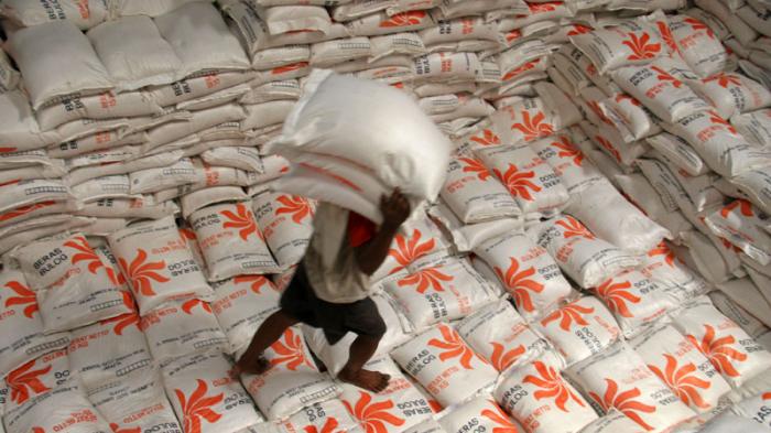 80 Ribu Ton Beras Disiapkan Bulog Selama Ramadhan