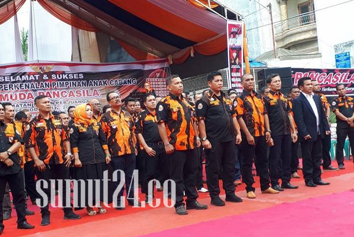 Bahri Siregar Dilantik Jabat Ketua PAC PP Medan Perjuangan