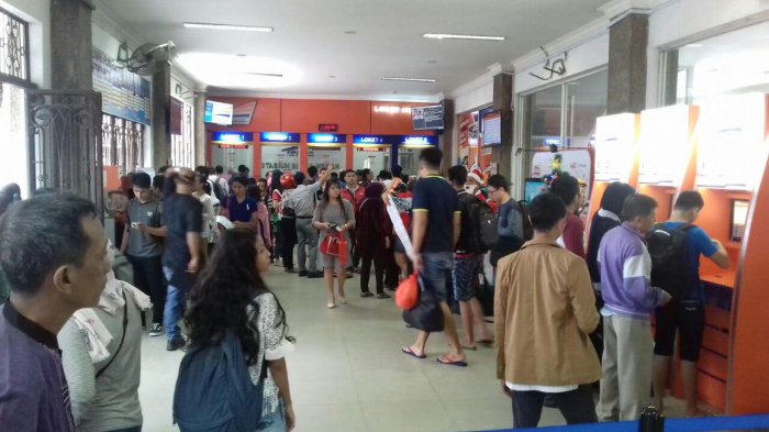 Tiket KA  Sudah Terjual 65% Jelang Lebaran
