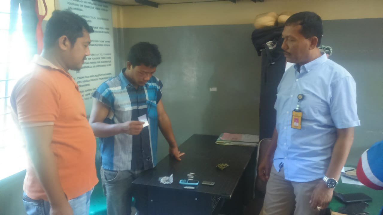 Berusaha Kabur, Betis BD Sabu Didor