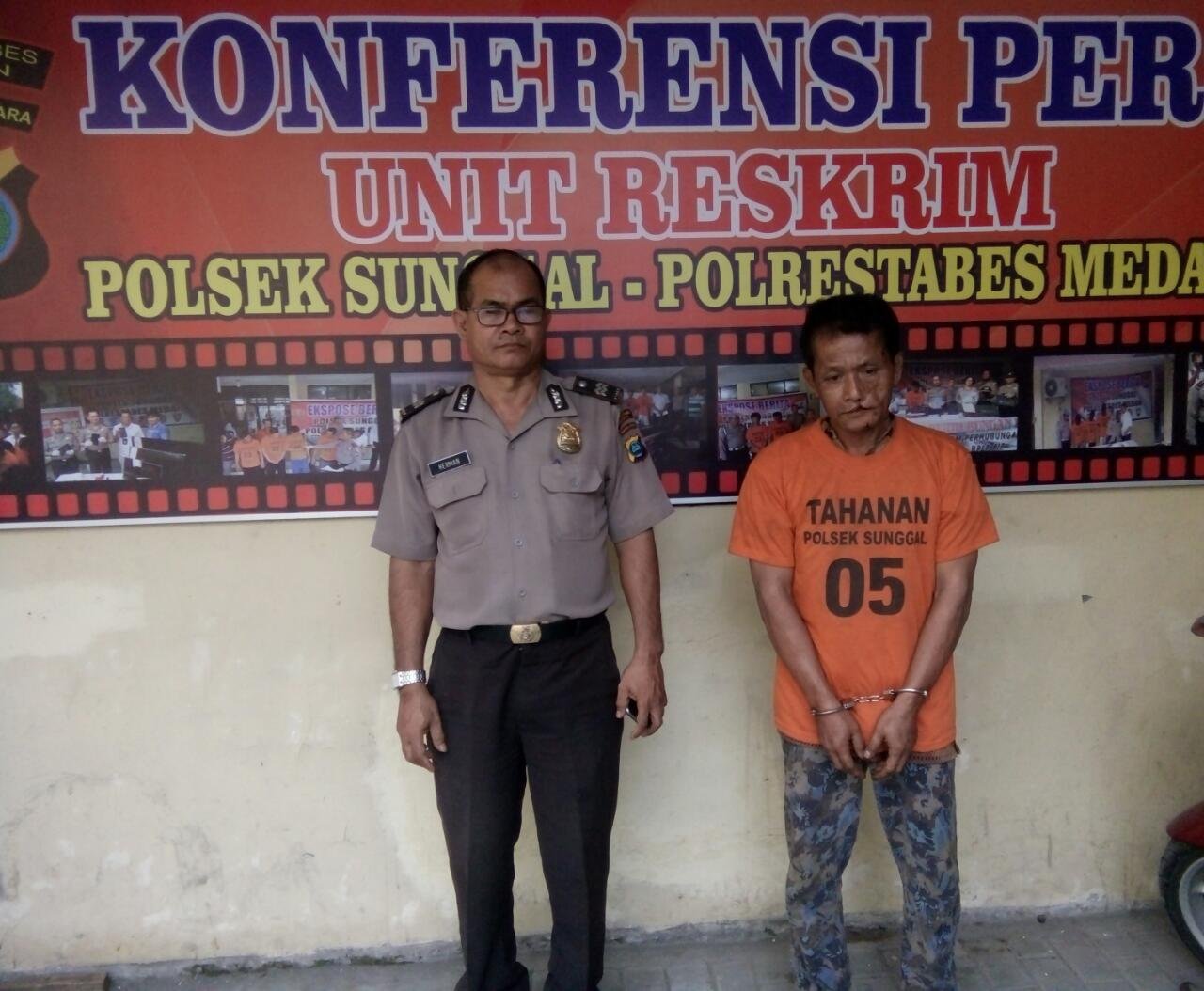Polsek Sunggal Ungkap Kasus Pencurian