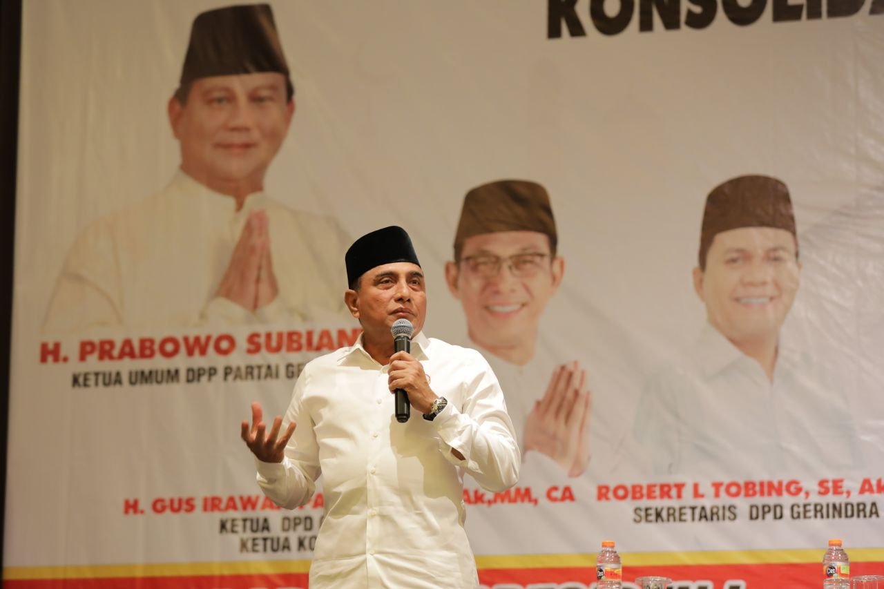 Edy : Gerindra Harus Solid Menangkan ERAMAS Agar Sumut Bermartabat