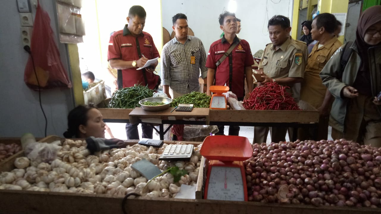 Pemkab dan Polres Batubara Sidak Pasar