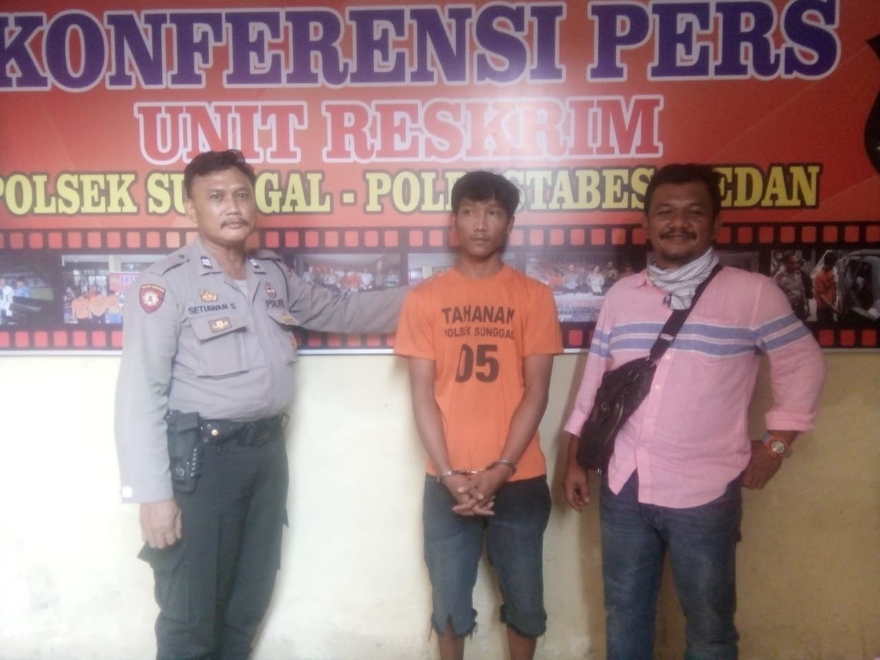 Pelaku Penganiayaan Buronan Polsek Sunggal Diciduk