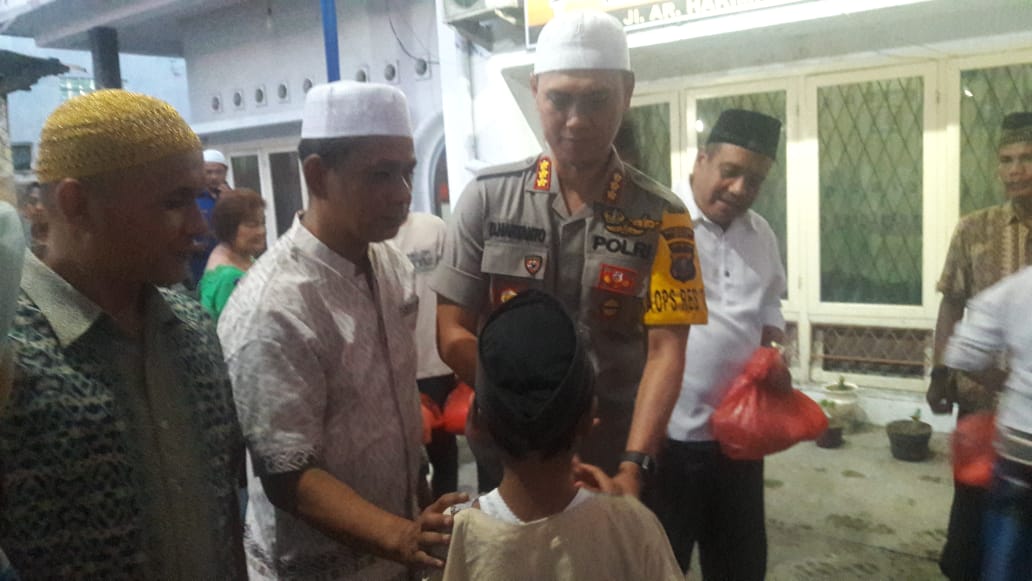 Dihadiri Kapolrestabes dan Ketua PWI Sumut, Pewarta Polrestabes Medan Berbuka Puasa Bersama