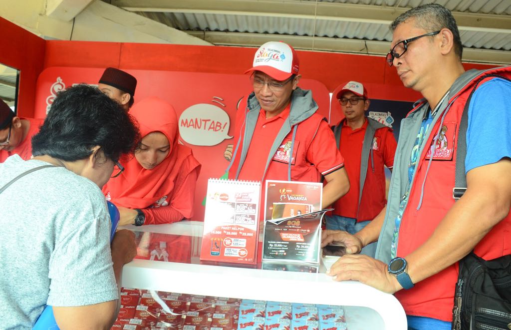 Telkomsel Pastikan Komunikasi Nyaman, Tinjau Langsung Posko Siaga di Bakauheni