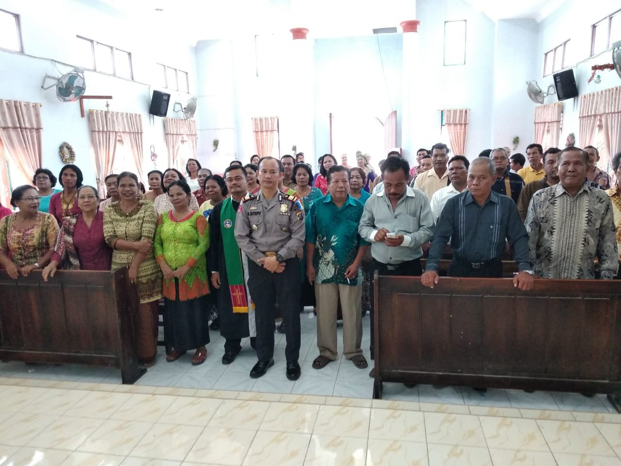 Kapolsek Kutalimbaru : Jangan Golput dan Sukseskan Pilkada Damai 2018