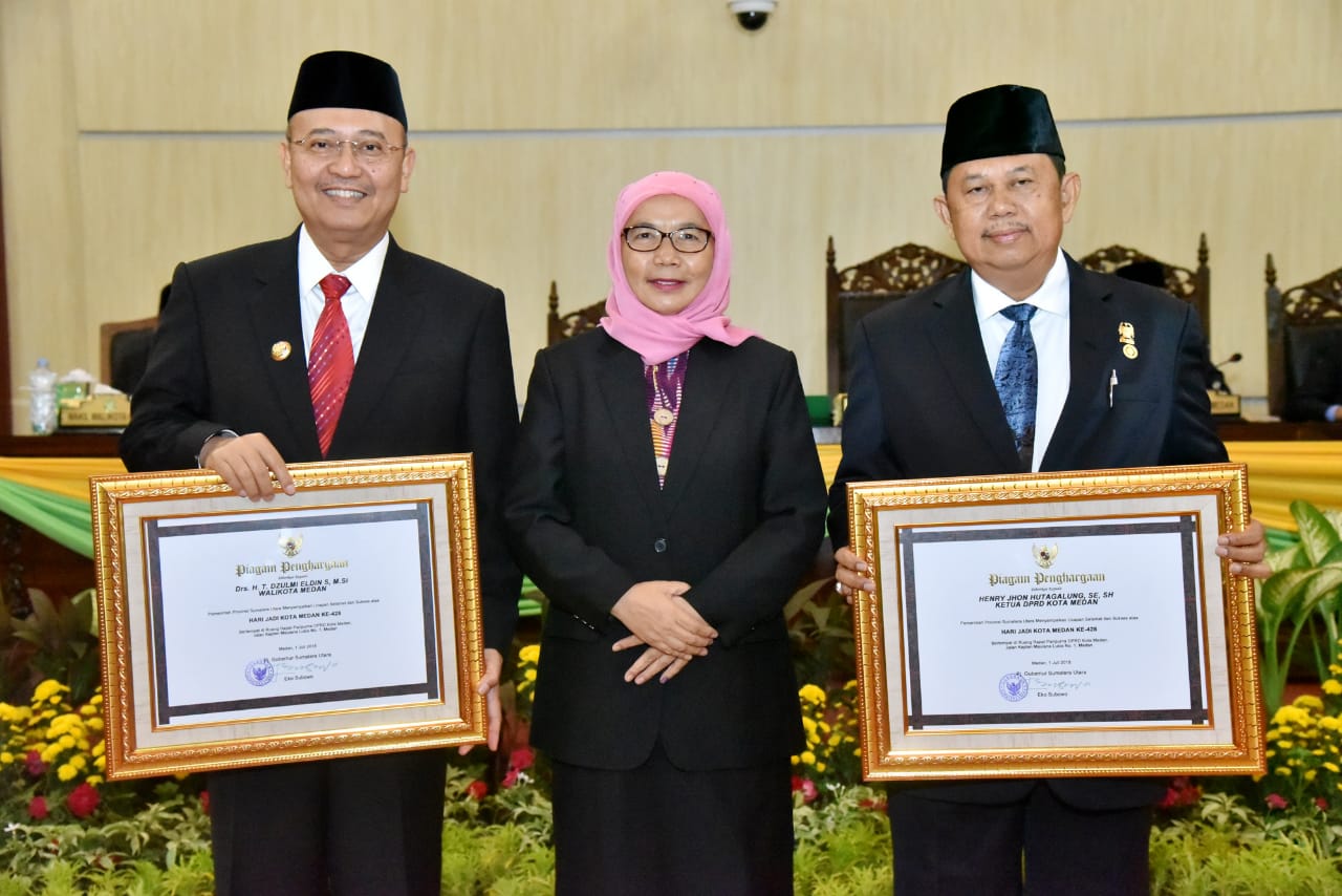 HUT ke 428 Kota Medan, Masyarakat Harus BergandenganTangan Mendukung Pembangunan Kota
