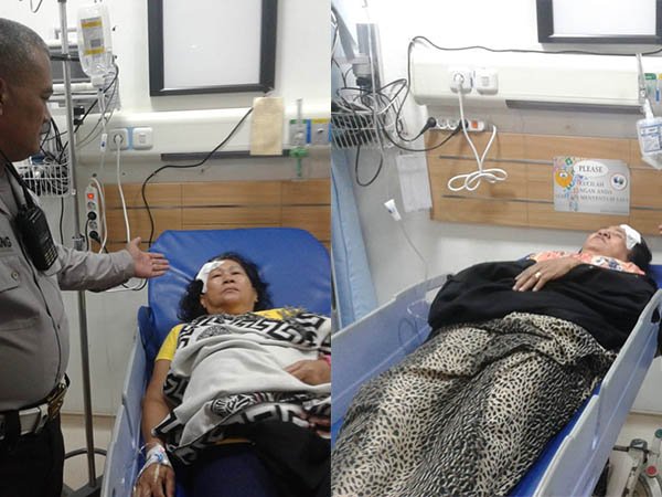 Avanza Kontra Truk Parkir, 2 Wanita Penumpang Masuk RS