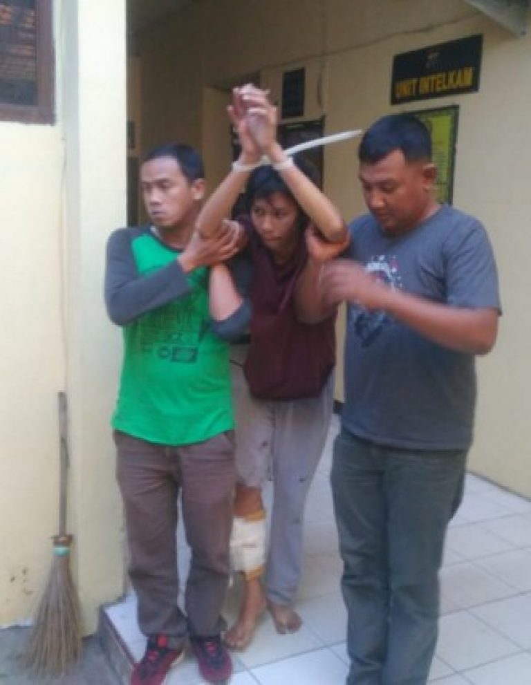 Pembunuh Rina Ditangkap, Polisi Tembak Kaki Pelaku