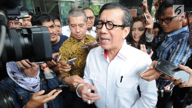 Menkum HAM Yasonna Laoly Mengaku Kasus Sukamiskin Cuman Tamparan Aja