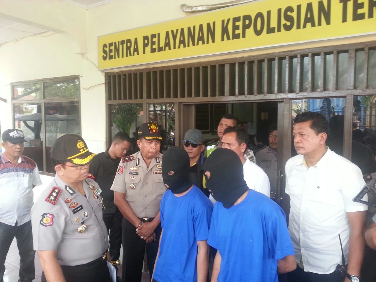 Polsek Hamparan Perak Gulung Dua Pelaku Curanmor