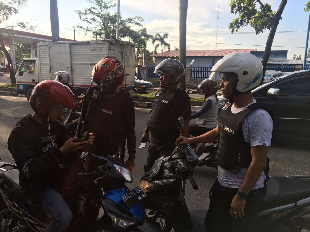 Minimalisir 3C, Pegasus Polsek Helvetia Lakukan Hunting