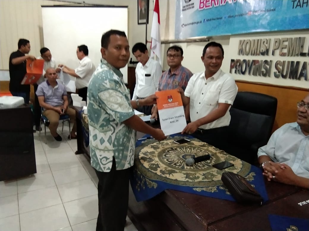 Maju DPD RI * Sutan Erwin Mohon Dukungan Masyarakat dan Tokoh