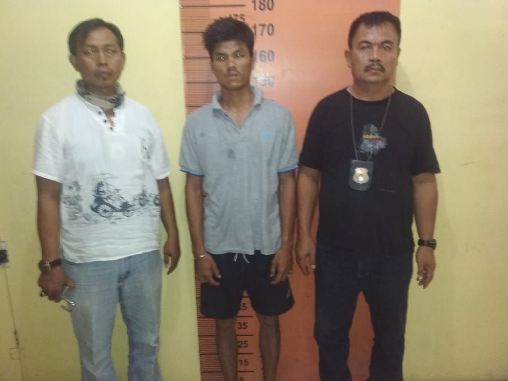 Gegara Saling Ejek, Kepala Jasmen Pecah, Riki Diringkus Pegasus Polsek Pancur Batu