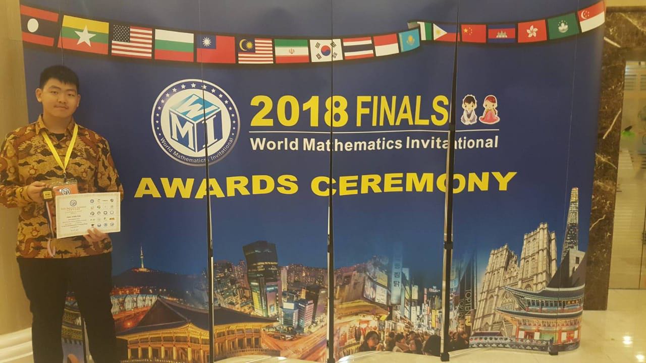 Pelajar Binjai Sabet Medali Emas Ajang World Mathematics Invitational 2018