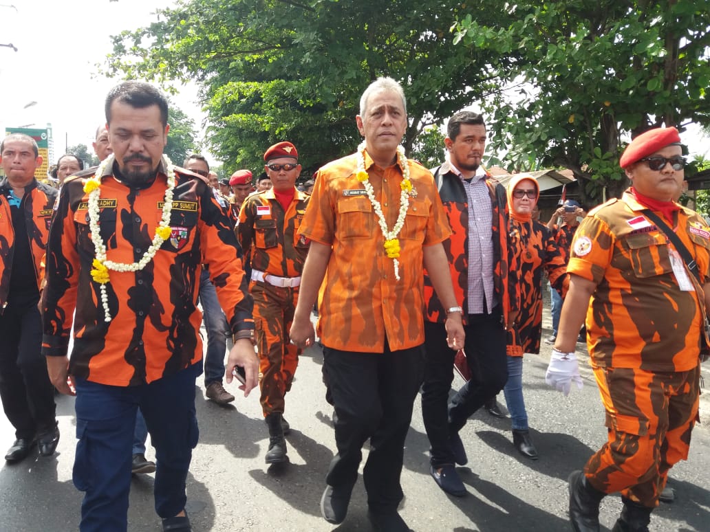 Kodrat Shah Resmikan Kantor  Pemuda Pancasila Sergai, Kader Harus Bisa Berkerjasama dengan Masyakarat