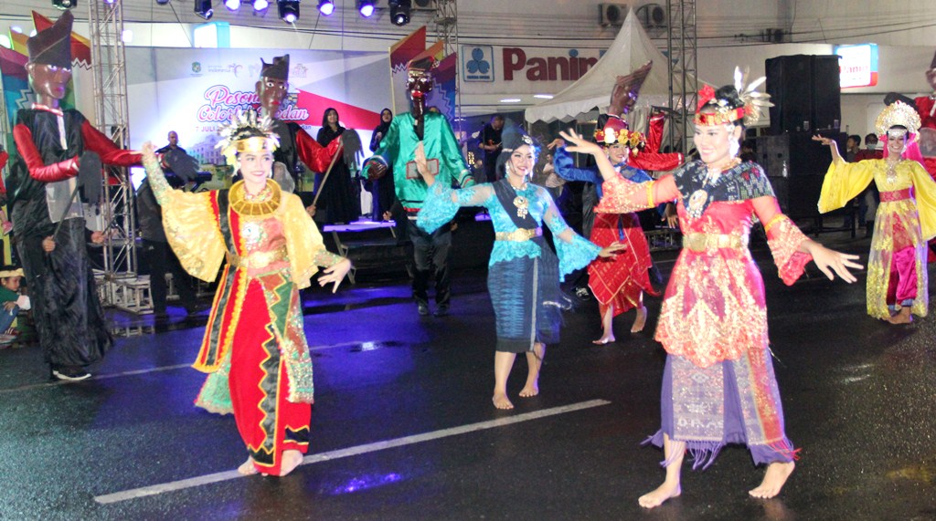 Malam Pesona Colorful Medan Tarik Minat Wisatawan dan Masyarakat Medan