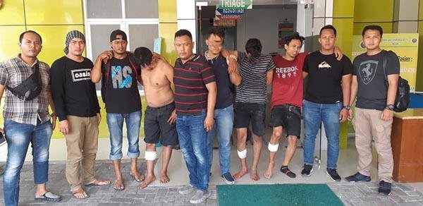 Pegasus Polsek Helvetia Hadiahi Tiga Kawanan Maling Dengan Timah Panas