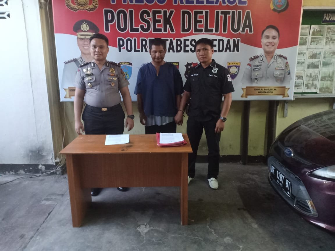 Polsek Delitua Ungkap Dumas Kaus Pencurian R4