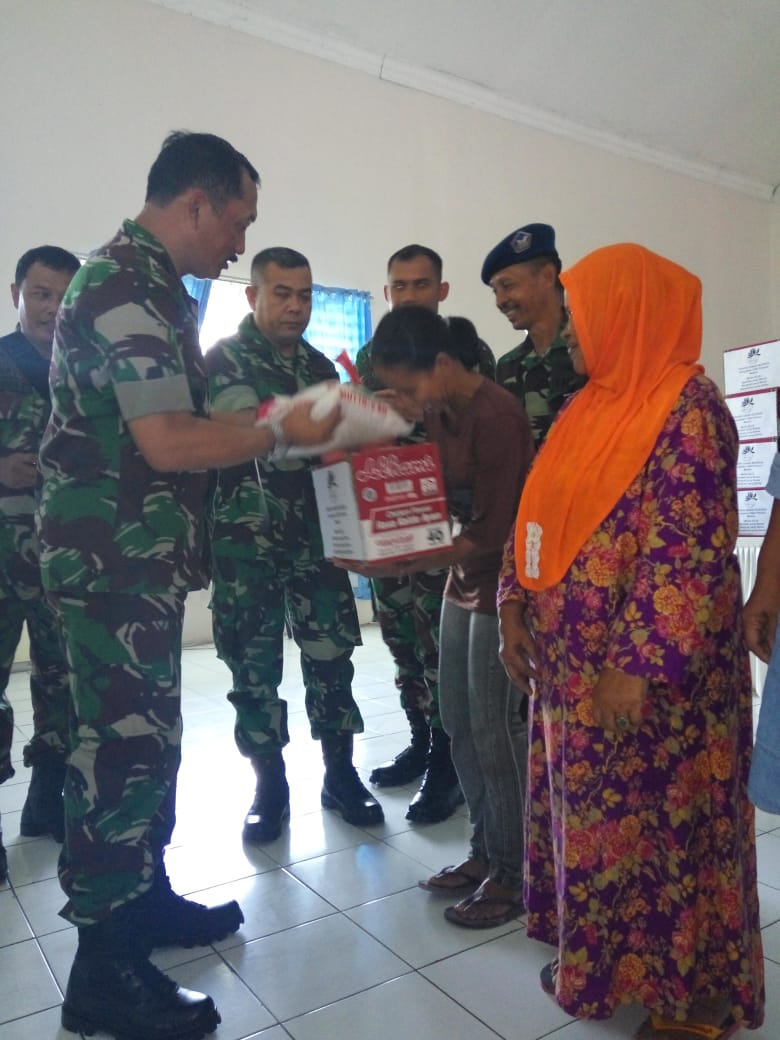 TNI-AU Wilayah Medan Gelar Baksos Donor Darah dan Pembagian Sembako