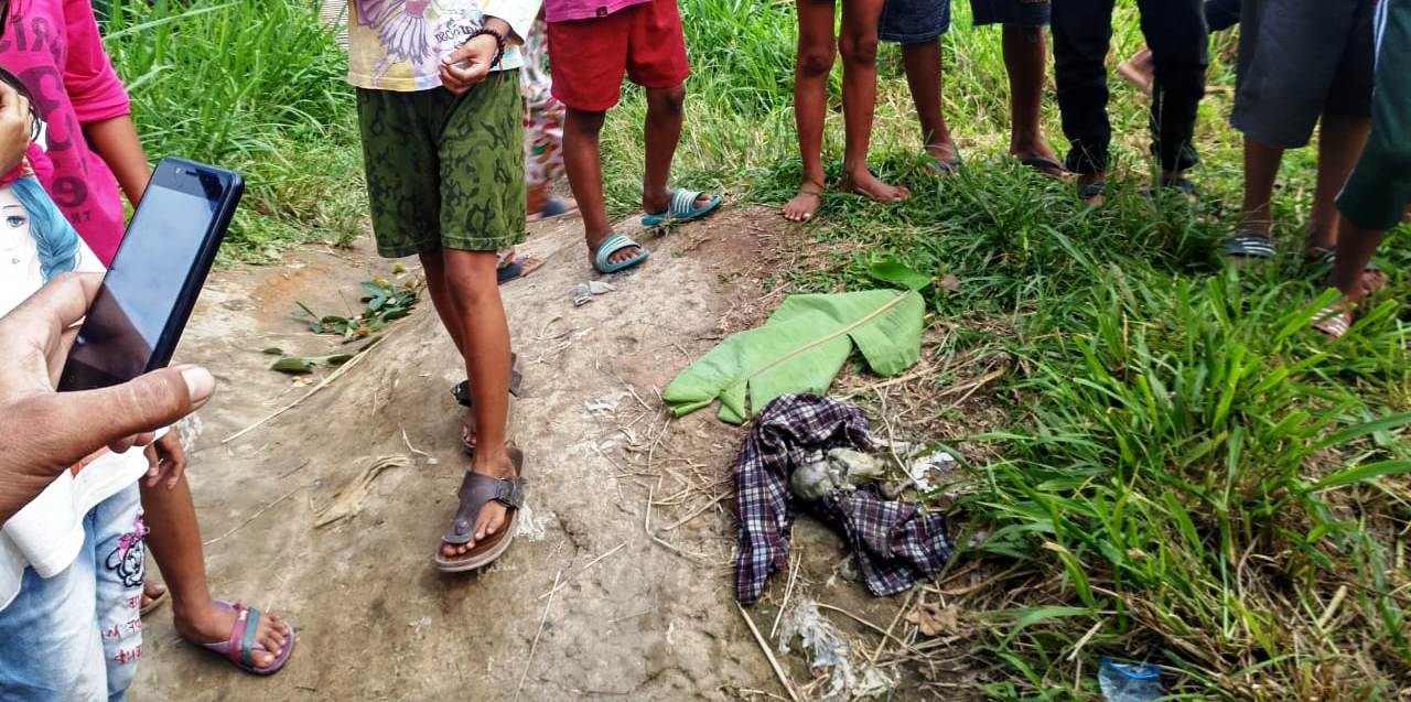 Warga Marelan Digegerkan Dengan Temuan Orok Bayi di Sungai