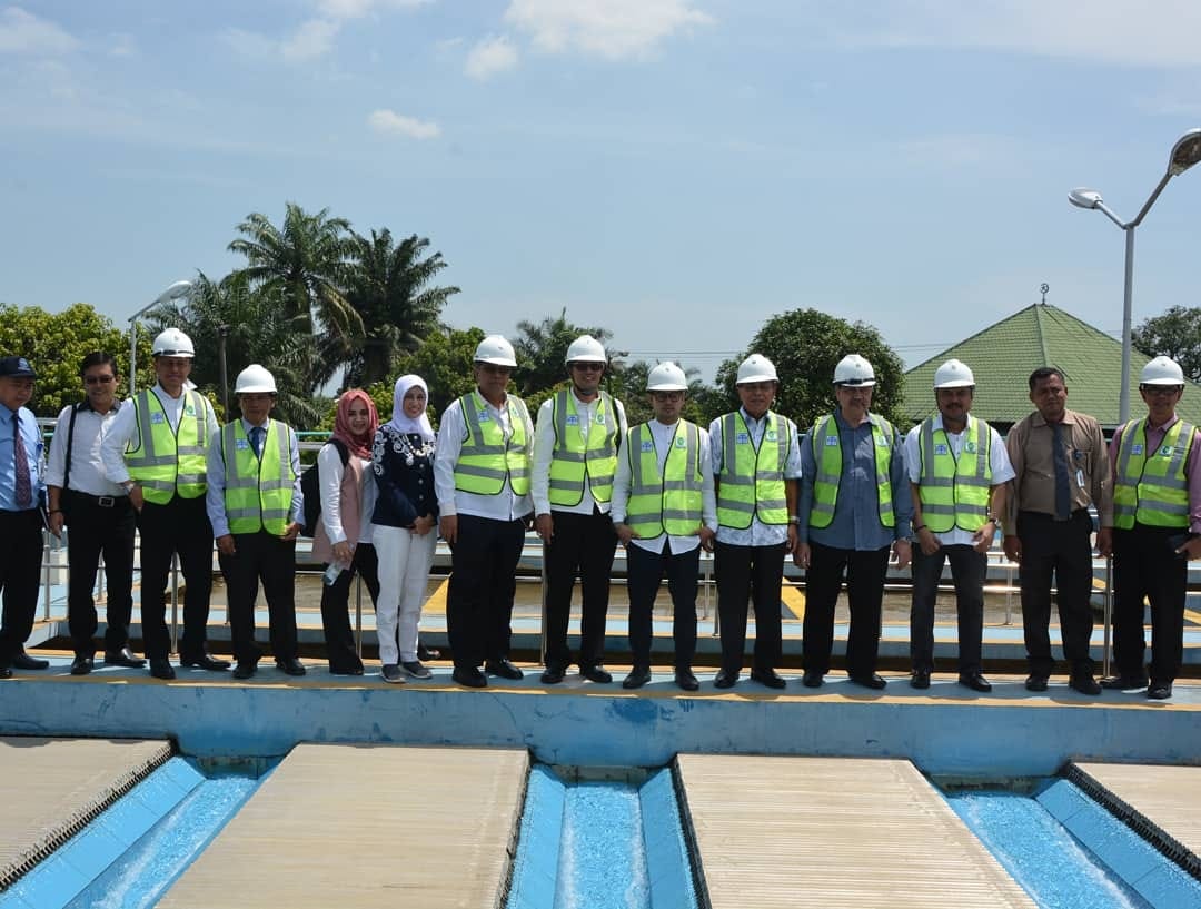 Dewan Pengawas PDAM Tirtanadi Kunker ke IPA dan Cabang Pelayanan