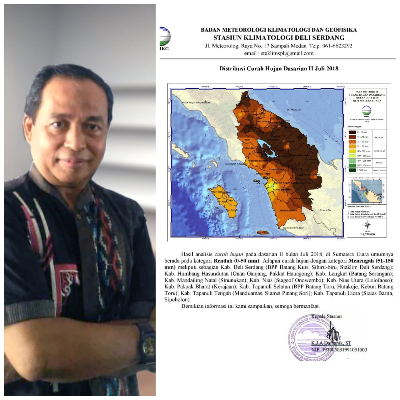Pasokan Air PDAM Berkurang ke Pelanggan, IPA Sibolangit Turun 80â€“100 Liter per Detik