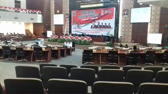 Miris, Pidato Kenegaraan Minim Kehadiran Pejabat dan Anggota Dewan