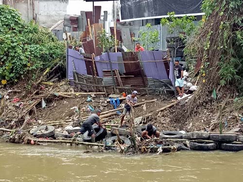 Pengusaha JS Timbun Sempadan Sungai Babura , Bathara: 12 M Jangan Ada Bangunan