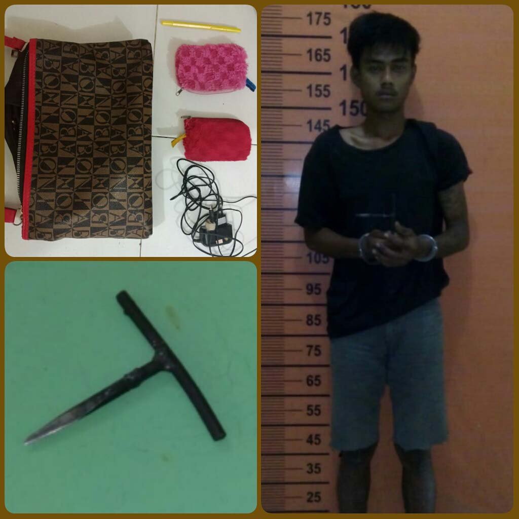 Pegasus Polsek Pancur Batu Ciduk DPO Pelaku Pencuri Sepesialis Bongkar Rumah